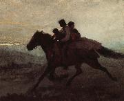 Samuel John Peploe Freeden gallop oil on canvas